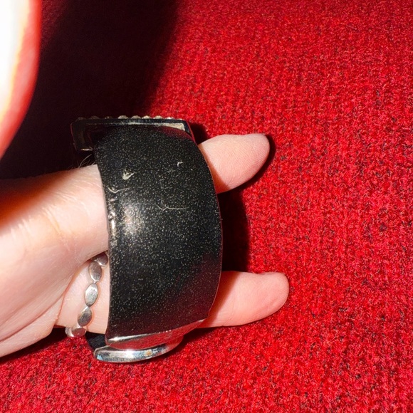 Chicos Black Watch with Rhinestone Bezel - Picture 2 of 5